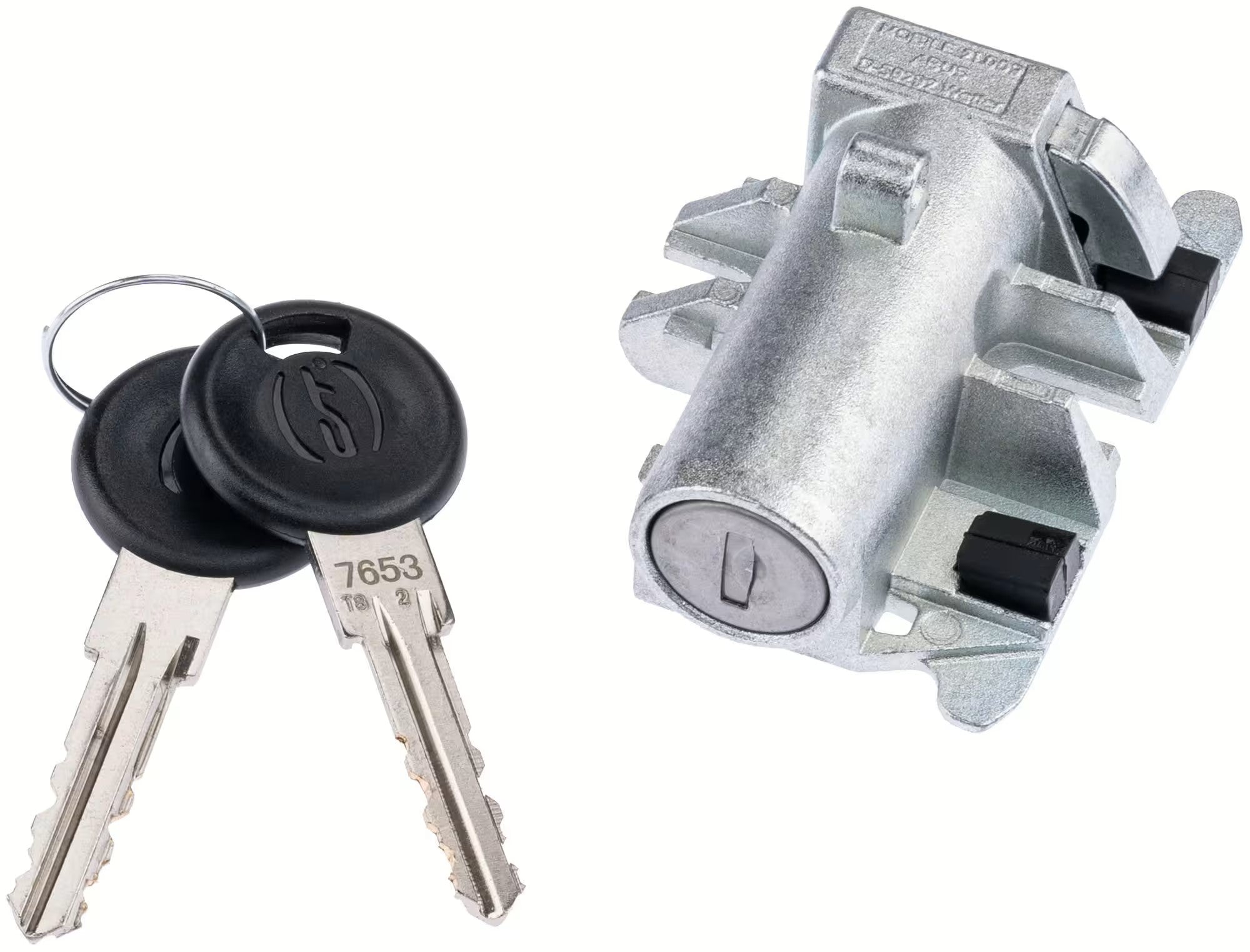 CONTEC DVN godkendt lås + låsecylinder til BOSCH BES3 (stelmonteret PowerPack)