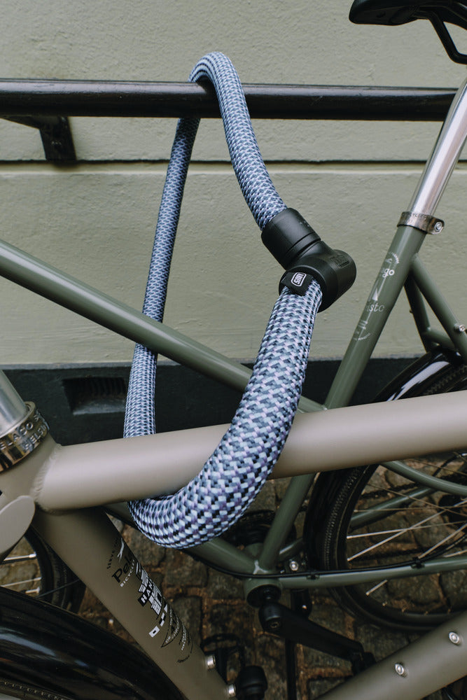 Abus Tekstillås YARNIT 4004K/110 denim blue