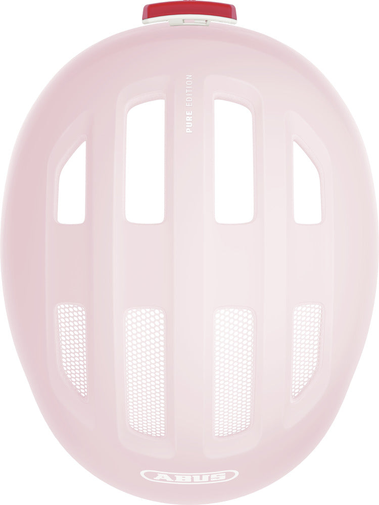 ABUS Hjelm Smiley 3.0 ACE LED pure rose - eCykler a/s