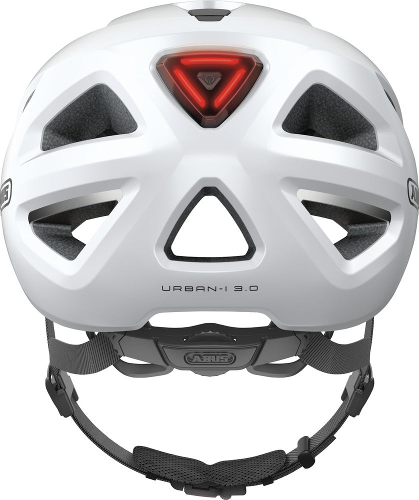 ABUS Hjelm Urban-I 3.0 polar white - eCykler a/s