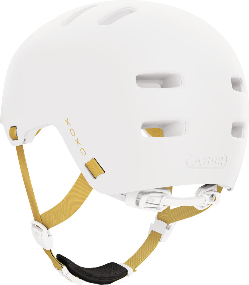 ABUS Hjelm XOXO polar white - eCykler a/s