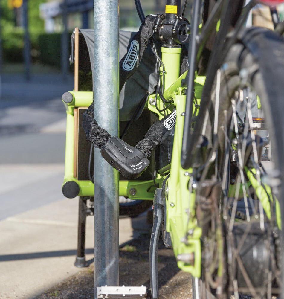 ABUS Kædelås GRANIT™ CityChain XPlus™ 1060 black - eCykler a/s
