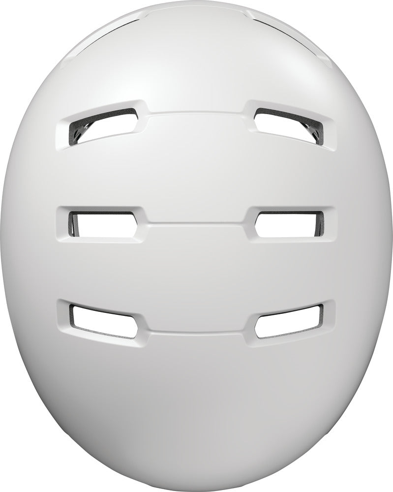 ABUS hjelm Skurb pearl white - eCykler a/s