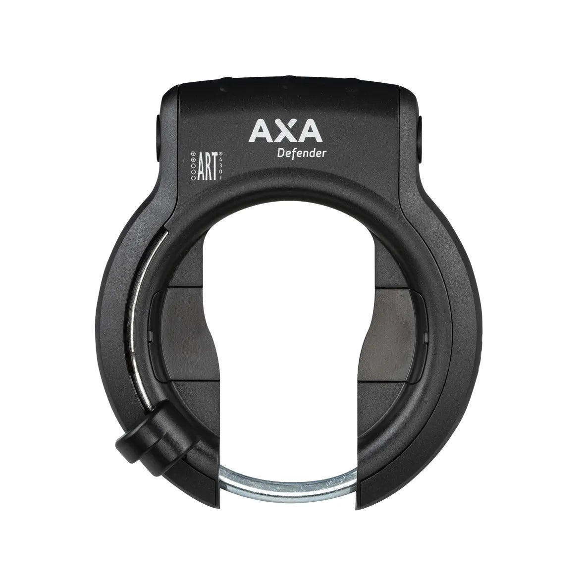 AXA Defender rammelås inkl. 140cm RLC plug-in kæde m/sadeltaske - eCykler a/s