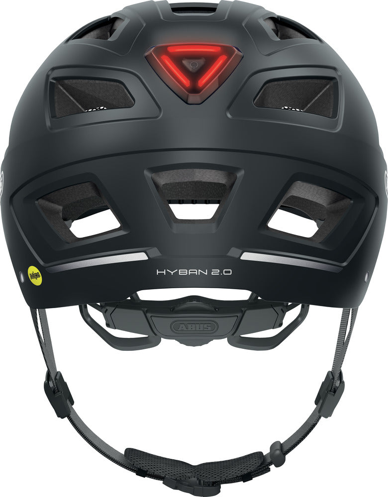 Abus Hjelm Hyban 2.0 MIPS, velvet black - eCykler a/s