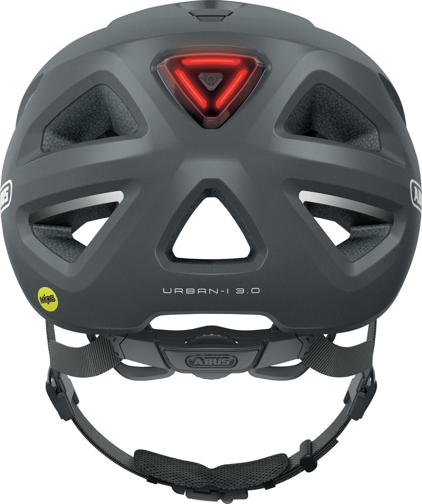 Abus Hjelm Urban-I 3.0 MIPS, titan - eCykler a/s
