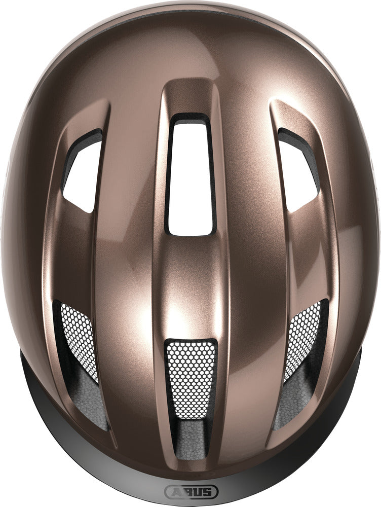 Abus hjelm PURL-Y metallic copper - eCykler a/s
