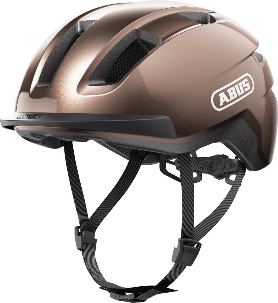 Abus hjelm PURL-Y metallic copper - eCykler a/s