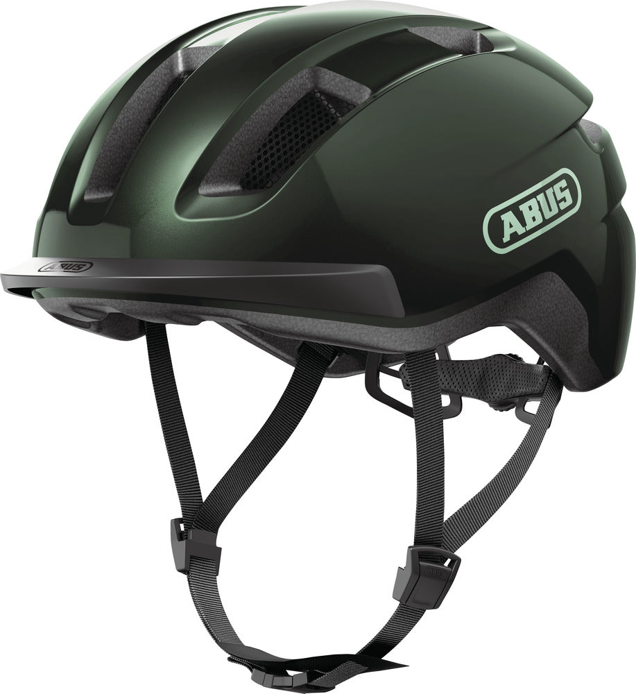 Abus hjelm PURL-Y moss green - eCykler a/s