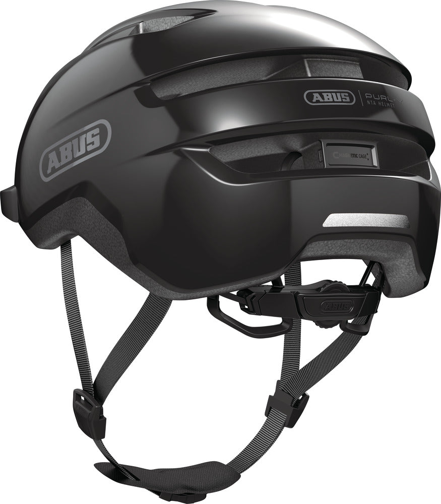 Abus hjelm PURL-Y shiny black - eCykler a/s