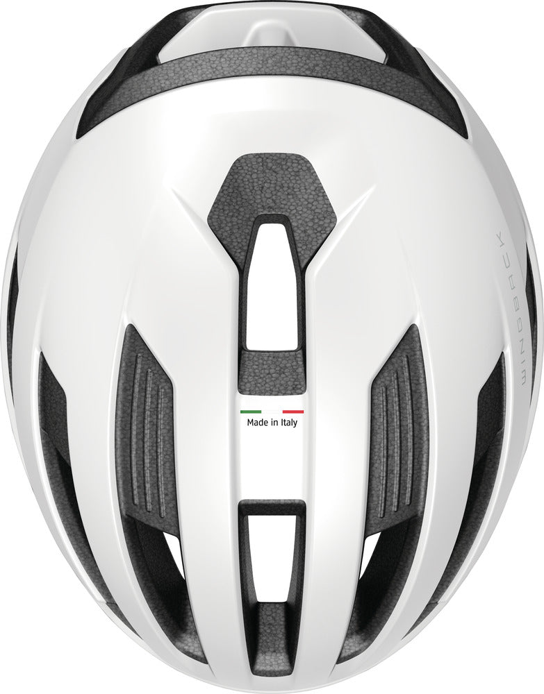 Abus hjelm WingBack polar white - eCykler a/s