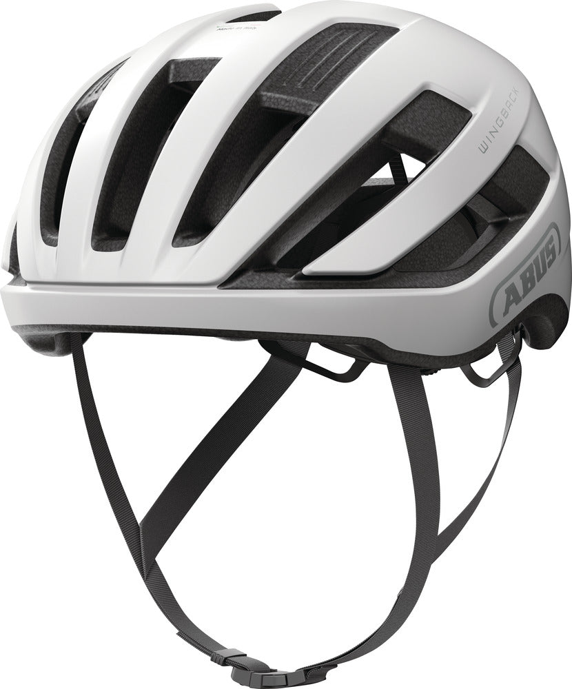 Abus hjelm WingBack polar white - eCykler a/s