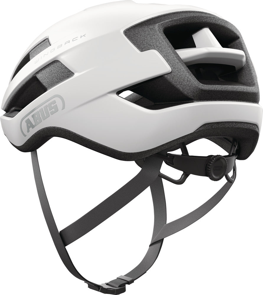 Abus hjelm WingBack polar white - eCykler a/s