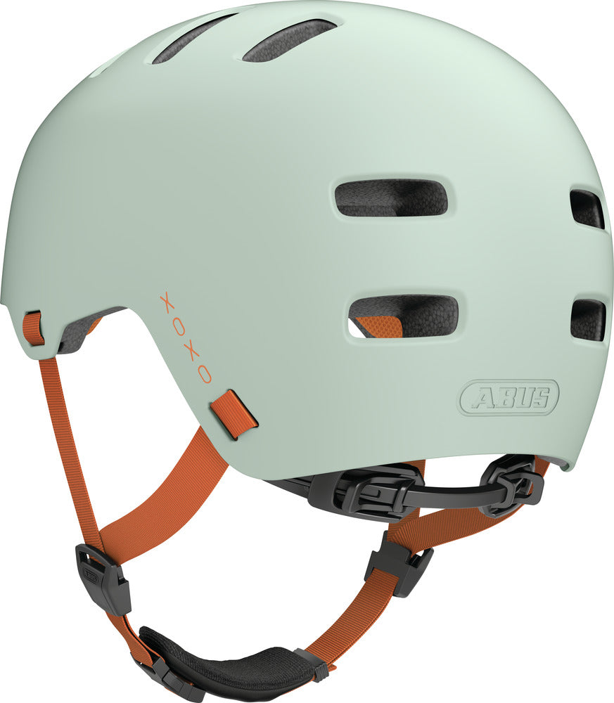 Abus hjelm XOXO mint green - eCykler a/s