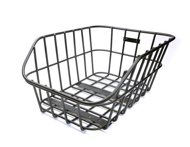 Basil Cento bagkurv, matsort, aluminium - eCykler a/s
