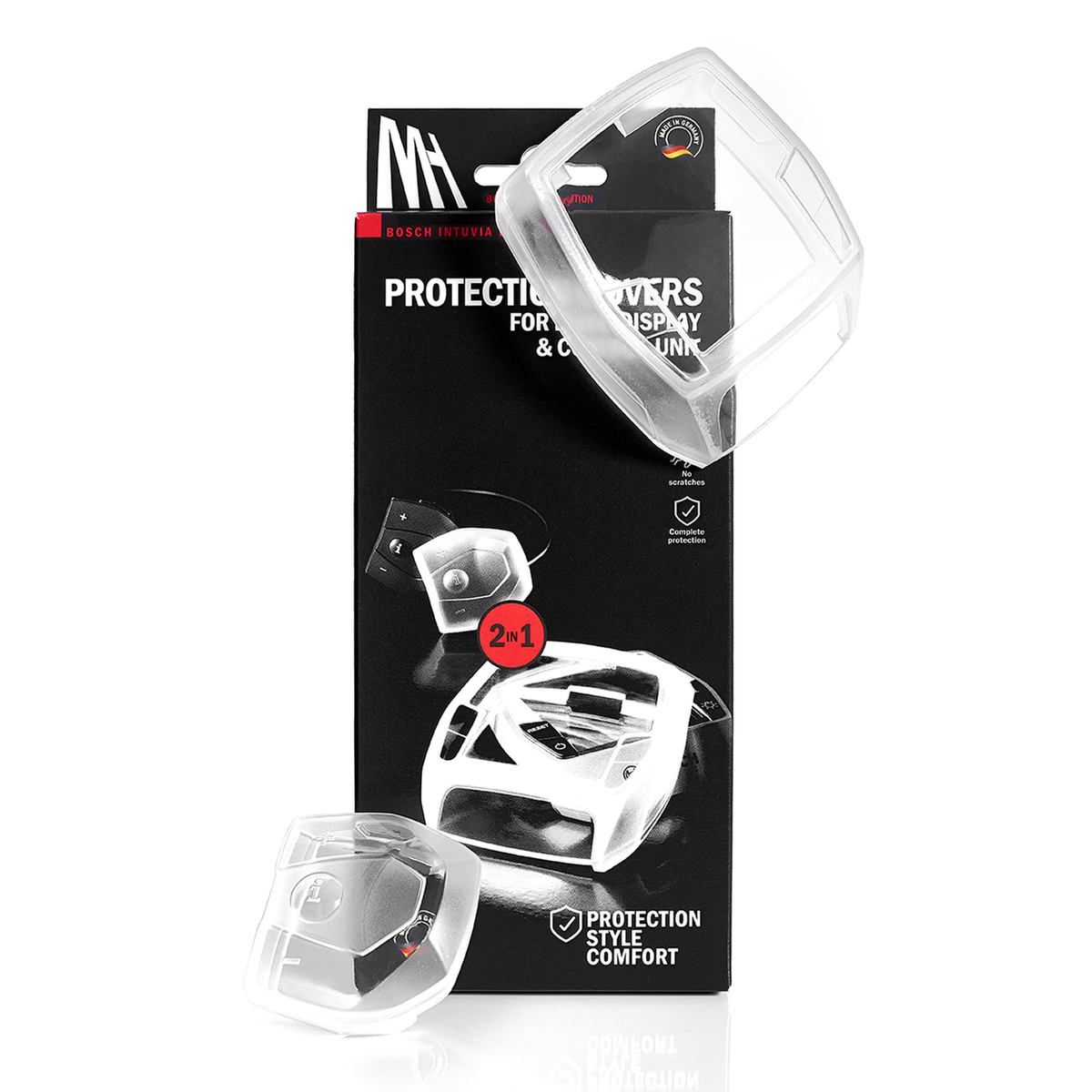 Bosch INTUVIA 2IN1 EDITION protection cover for ebike display og remote - eCykler a/s