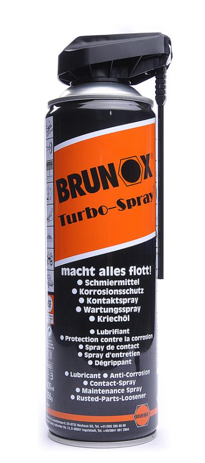 Brunox Turbo-spray 500ML - eCykler a/s