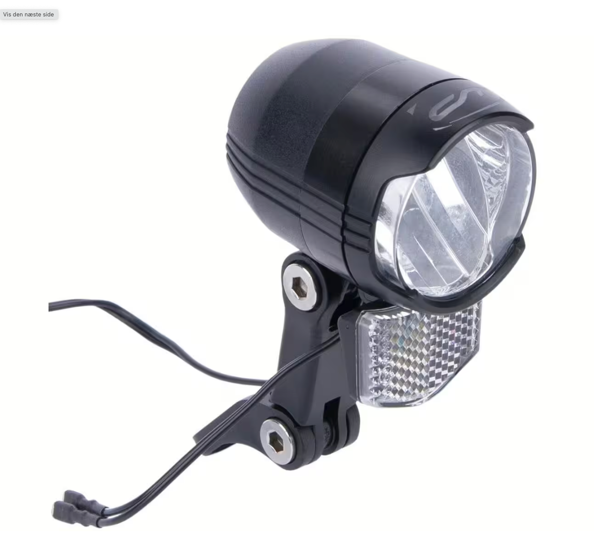 CONTEC lygte for "Luna 80 E+" LED - eCykler a/s