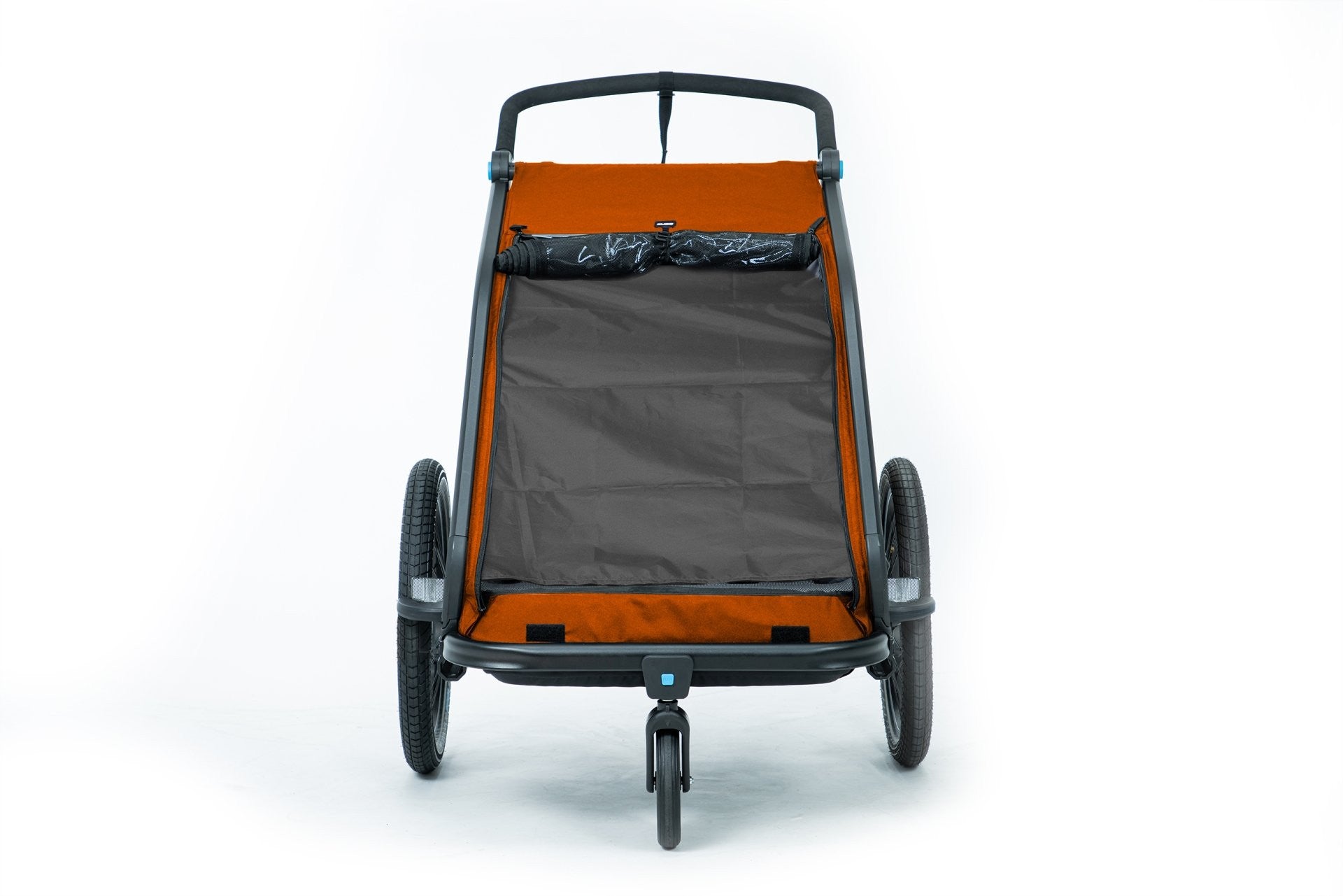 Cube Double Kids Cykelanhænger f/2 børn orange - eCykler a/s