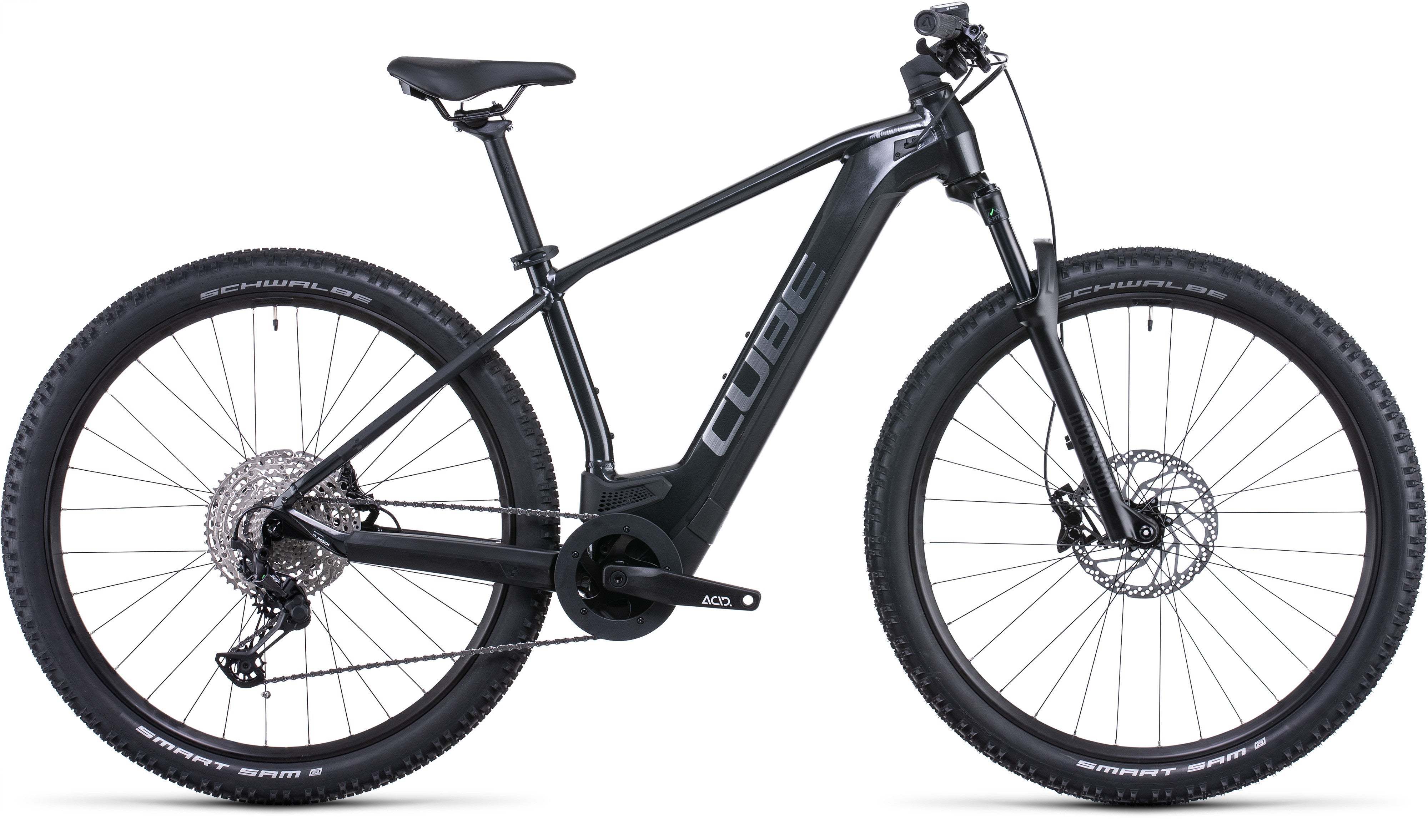 Cube Reaction Hybrid Race 625Wh grey´n´metal 29" - eCykler a/s