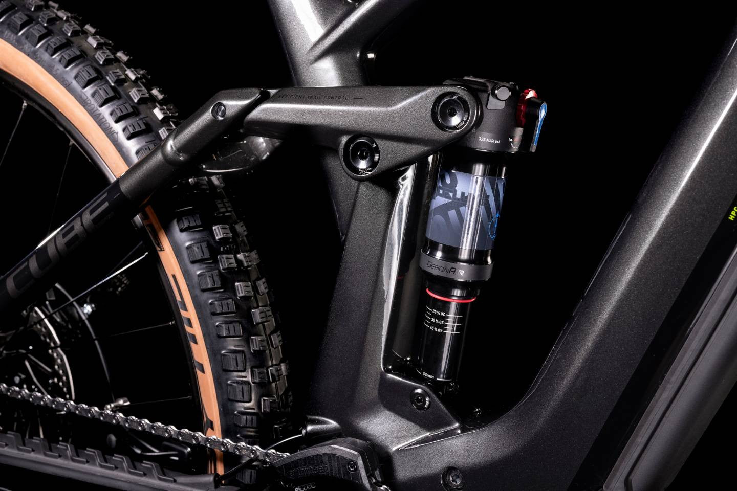Cube Stereo Hybrid 140 HPC Race 625Wh 27.5 grey´n´green - eCykler a/s
