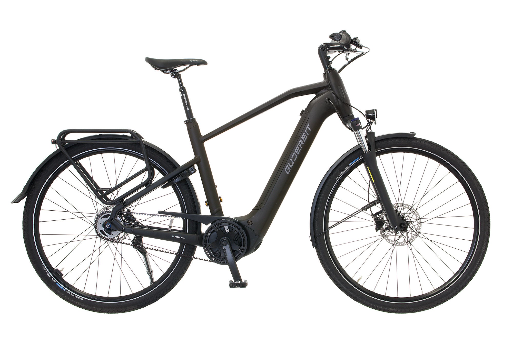 Gudereit EC-5.8 evo HR elcykel Gates remtræk 600Wh MY26