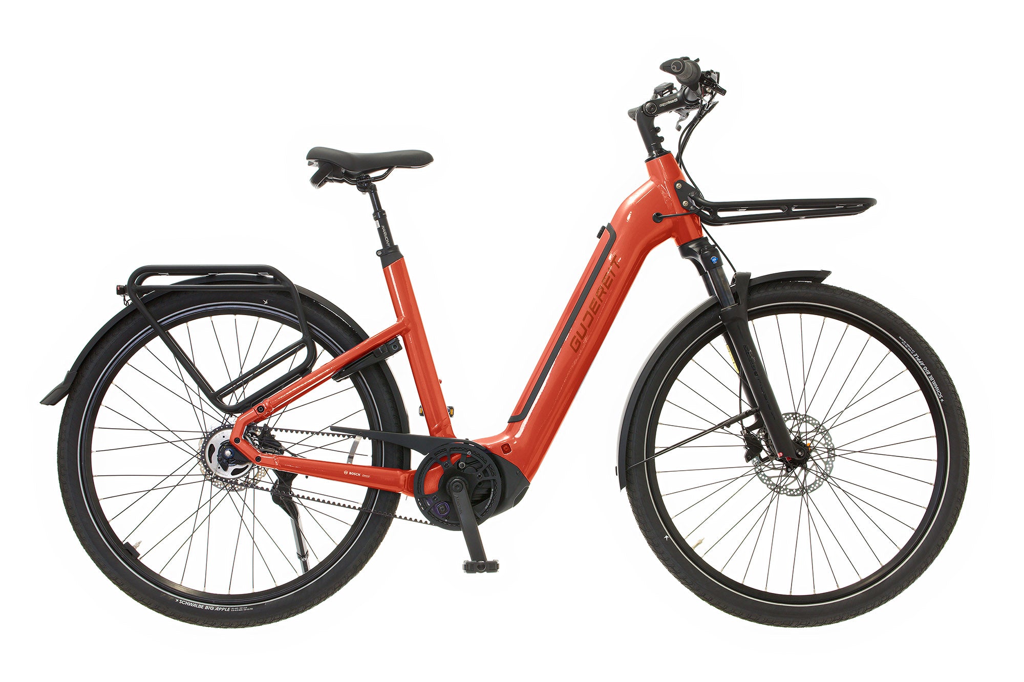 Gudereit EC-7.5 evo Mono elcykel Gates remtræk 800Wh MY26