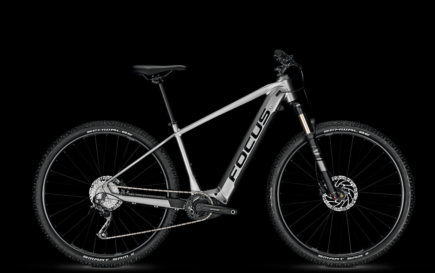 Focus Jarifa2 6.7 Nine Torontogrey 625Wh 48cm/L - eCykler a/s
