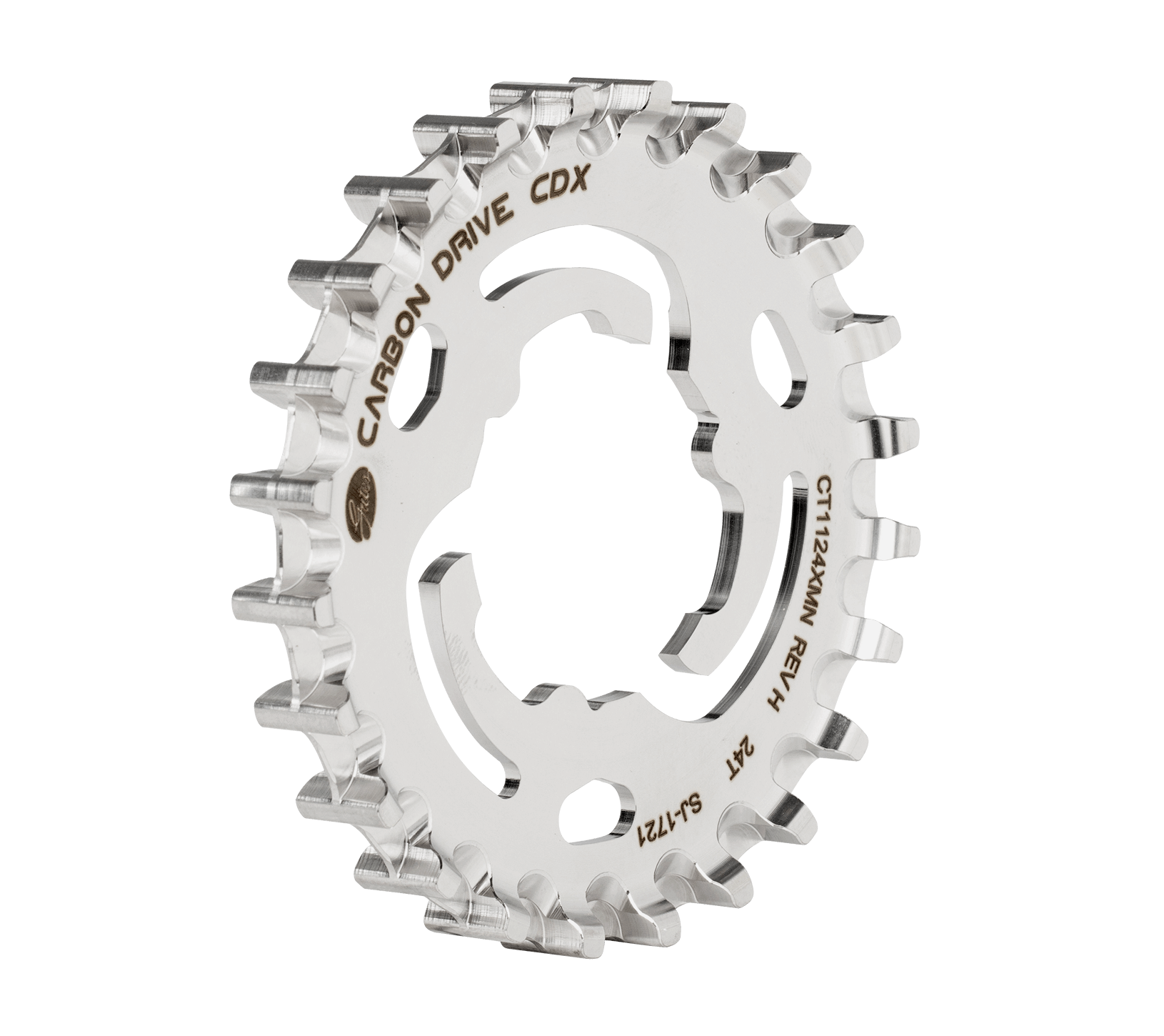 Gates CDX Gearhjul Shimano Alfine+Nexus7/8+Sturmey Archer 43.7 mm beltline - eCykler a/s