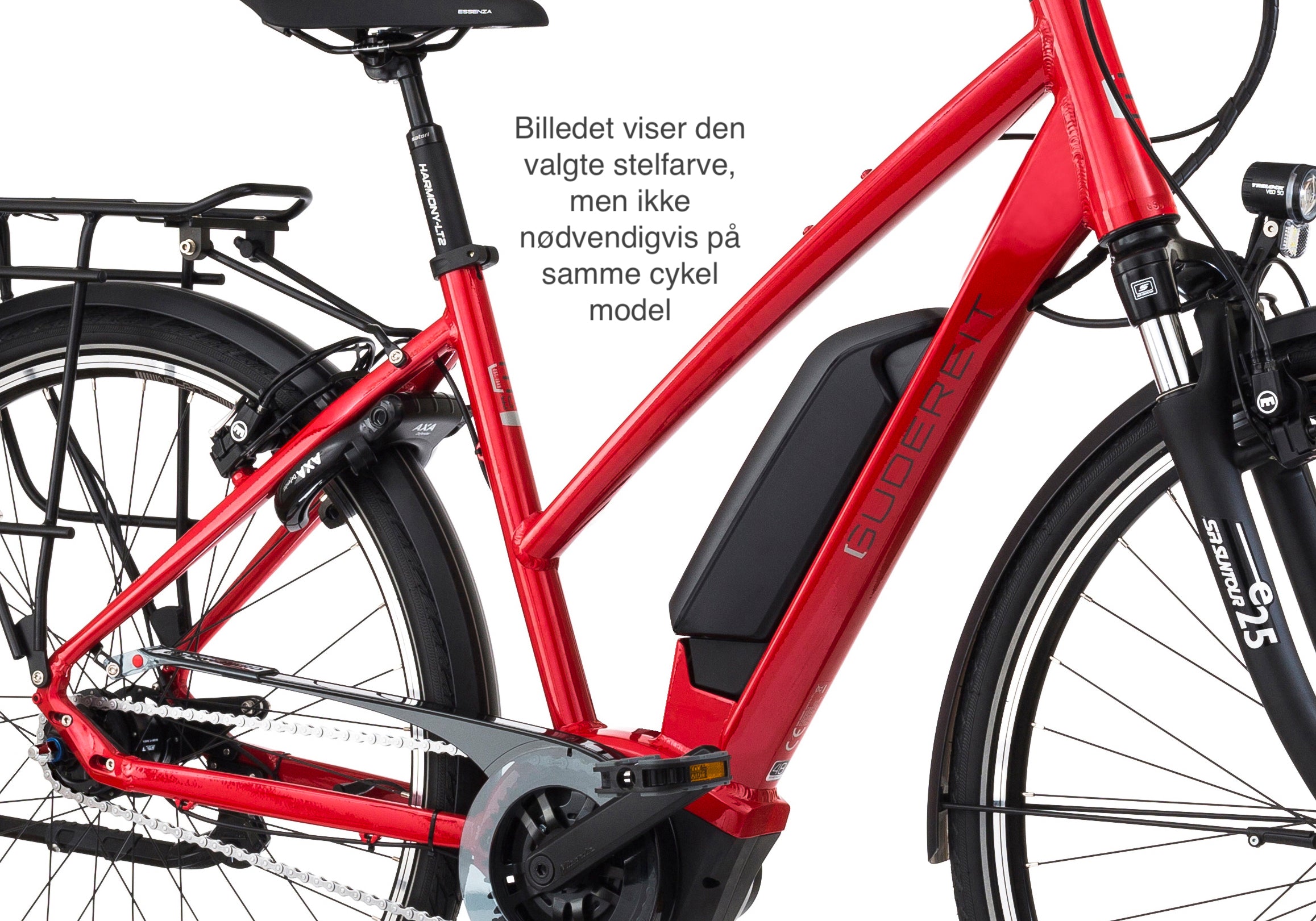 Gudereit ET-10 evo Basic TR 500Wh Gates remtræk elcykel - eCykler a/s