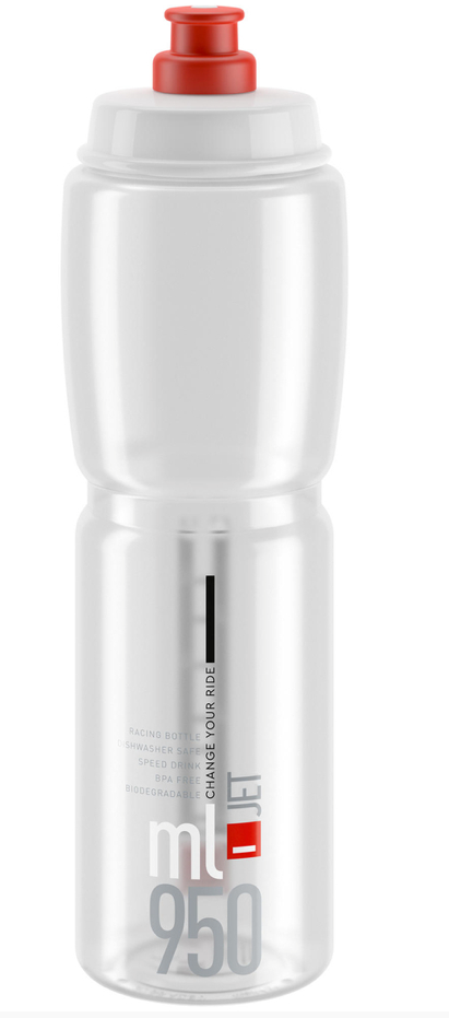 JET Drikkeflaske Klar, 950ml - eCykler a/s