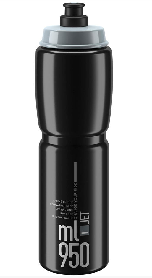 JET Drikkeflaske Sort, 950ml - eCykler a/s