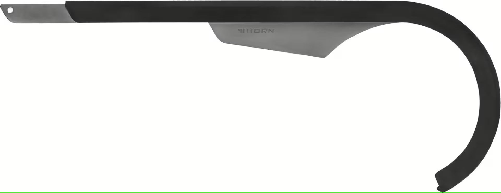 Kædeskærm "HORN" Catena A08 beslag transperant/sort Bosch 38T gen 3 - eCykler a/s