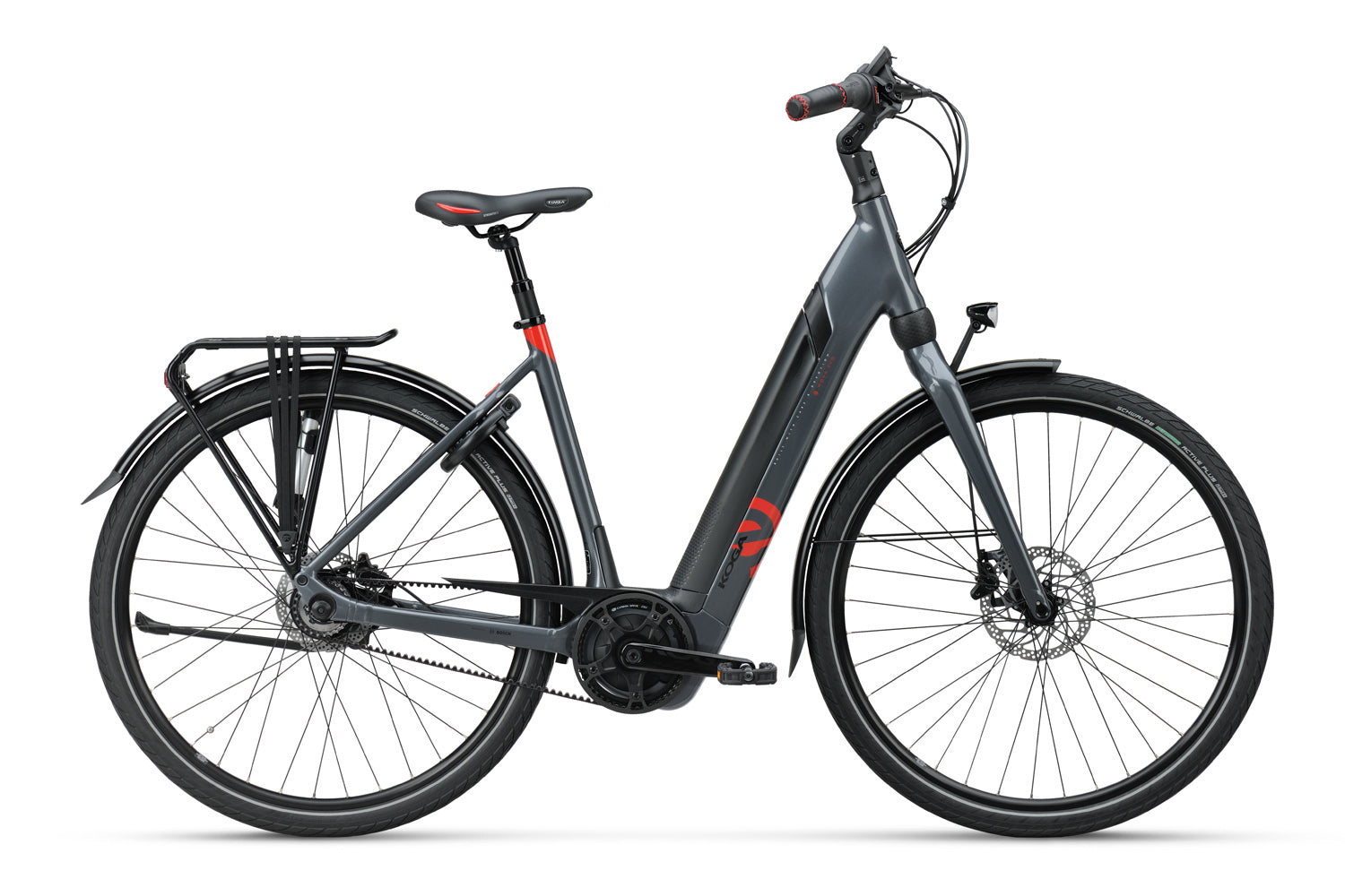 KOGA E-Nova Evo PT Grå Gates remtræk 53cm/M - eCykler a/s