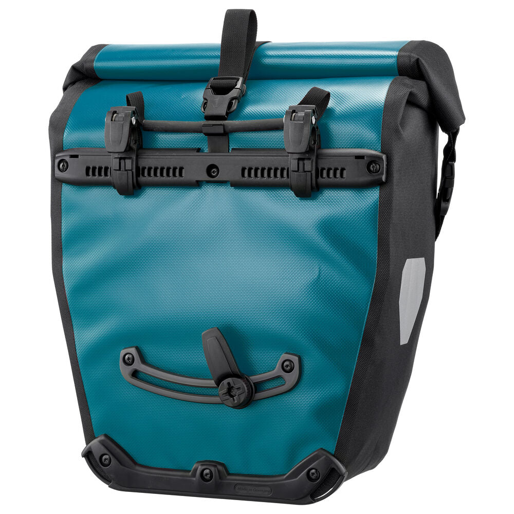 Ortlieb Tasker Back-roller Classic QL 2.1 Petroleumsblå/Sort (Sæt) F5309 - eCykler a/s