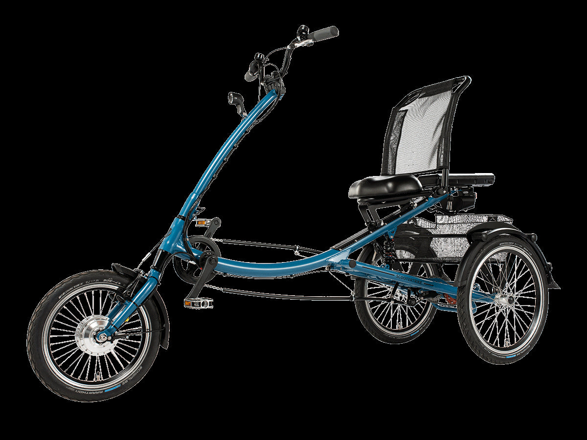 Pfautec ScooterTrike FM 3-hjulet elcykel 9Ah - eCykler a/s