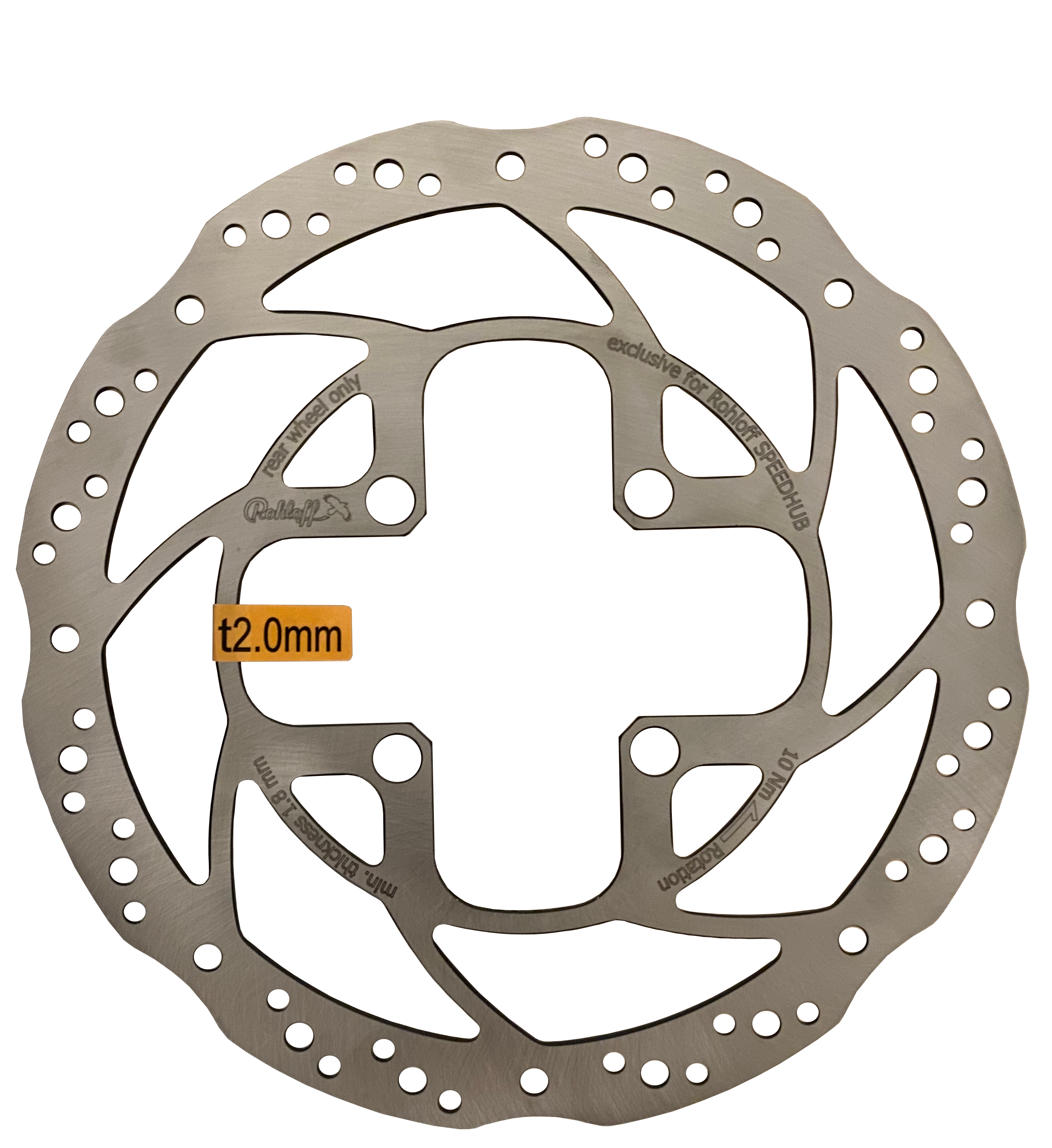 Rohloff Disc Diameter 180mm tykkelse 2mm (Magura kompatibel)
