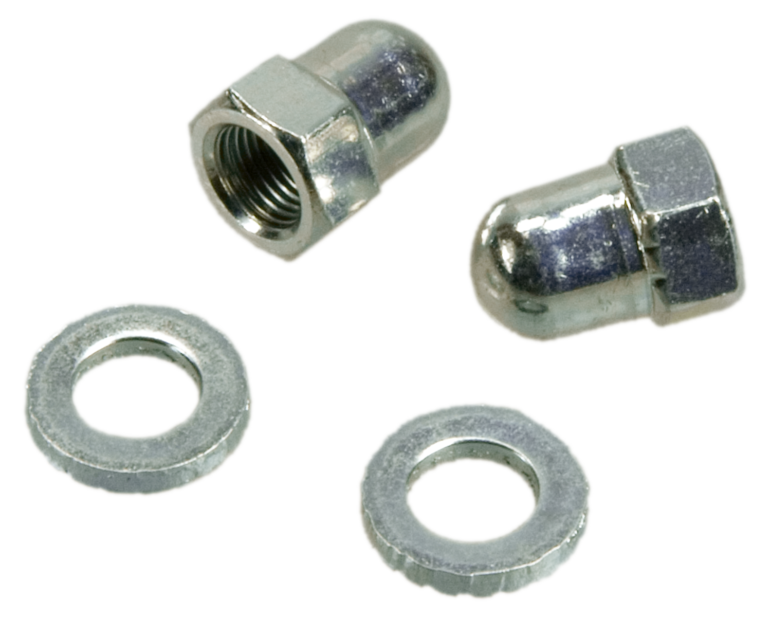Rohloff TS Axle nuts (M10 x 1) including washers for Speedhub 500/14 - eCykler a/s