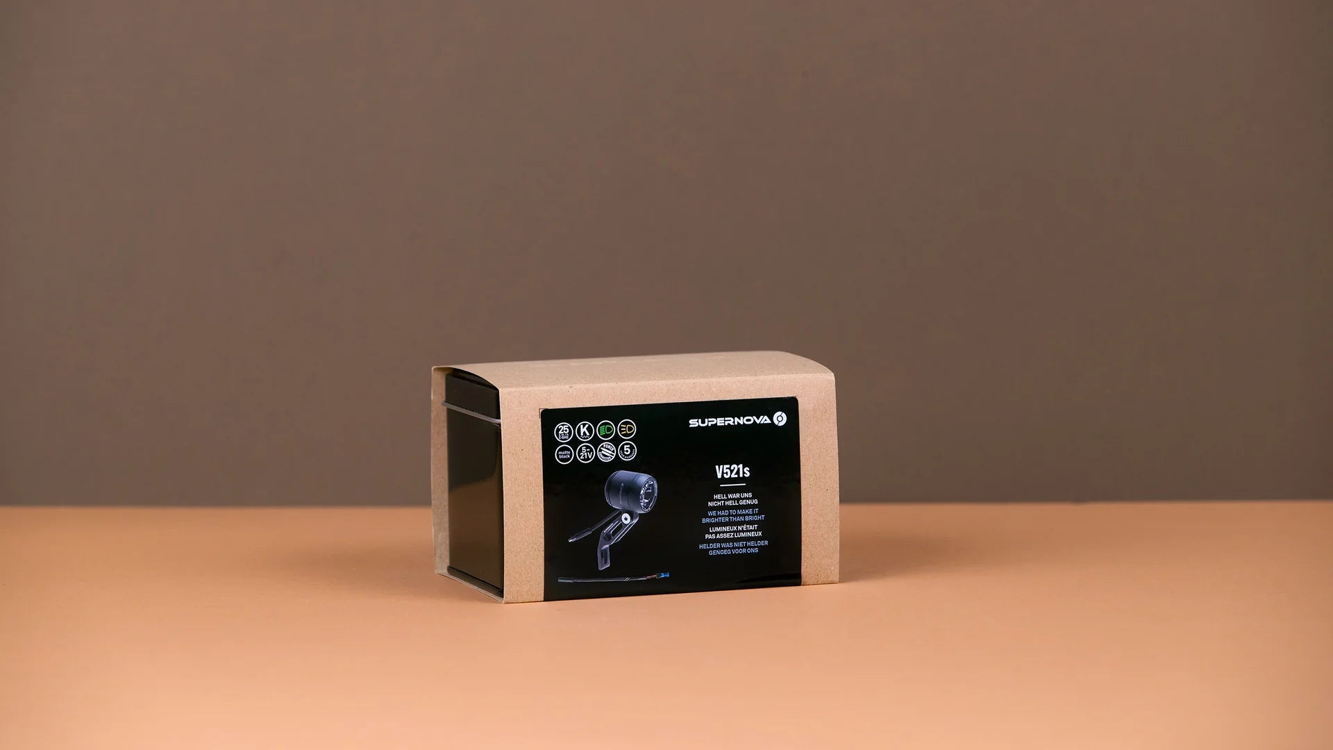 Supernova lygte for V521s E-Bike