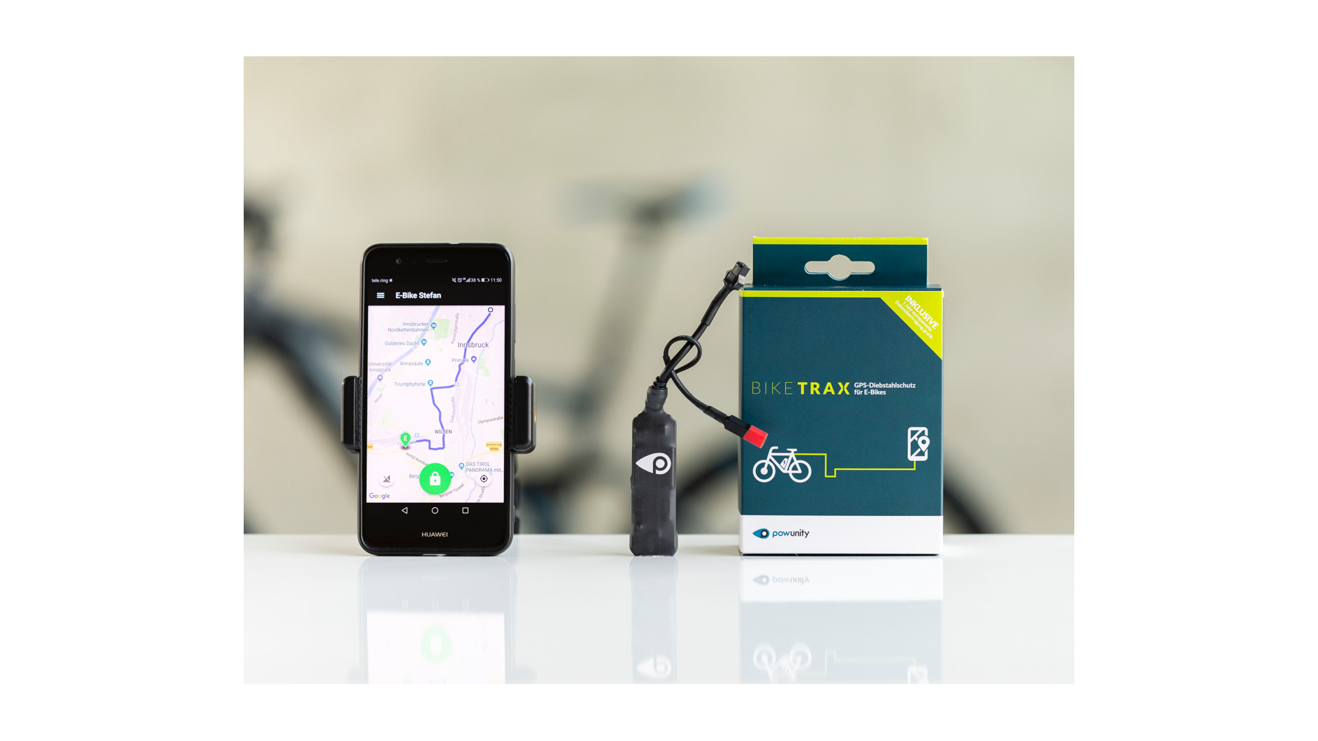 BikeTrax GPS til Elcykel med Bosch