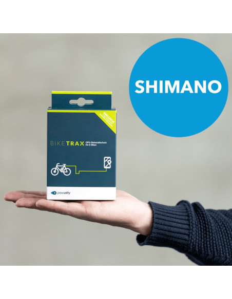 BikeTrax GPS tracker til Elcykel med Shimano