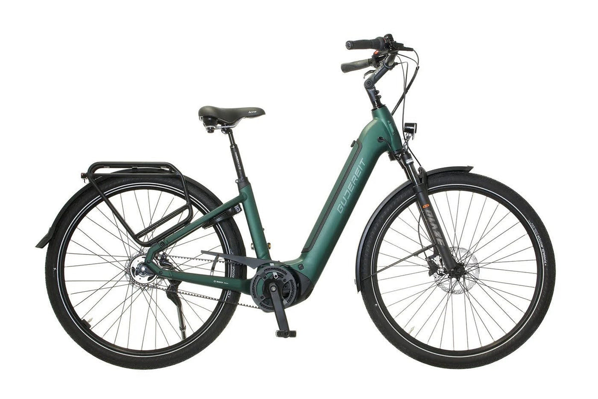 Støjsvag pendling med elcykel med remtræk