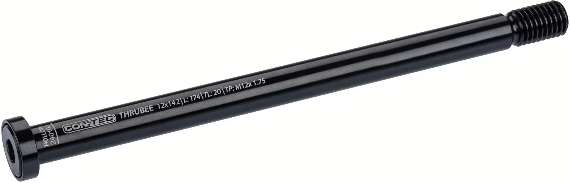 Contec stikaksel 12mm x 142/174mm (1.75mm gevindstigning)