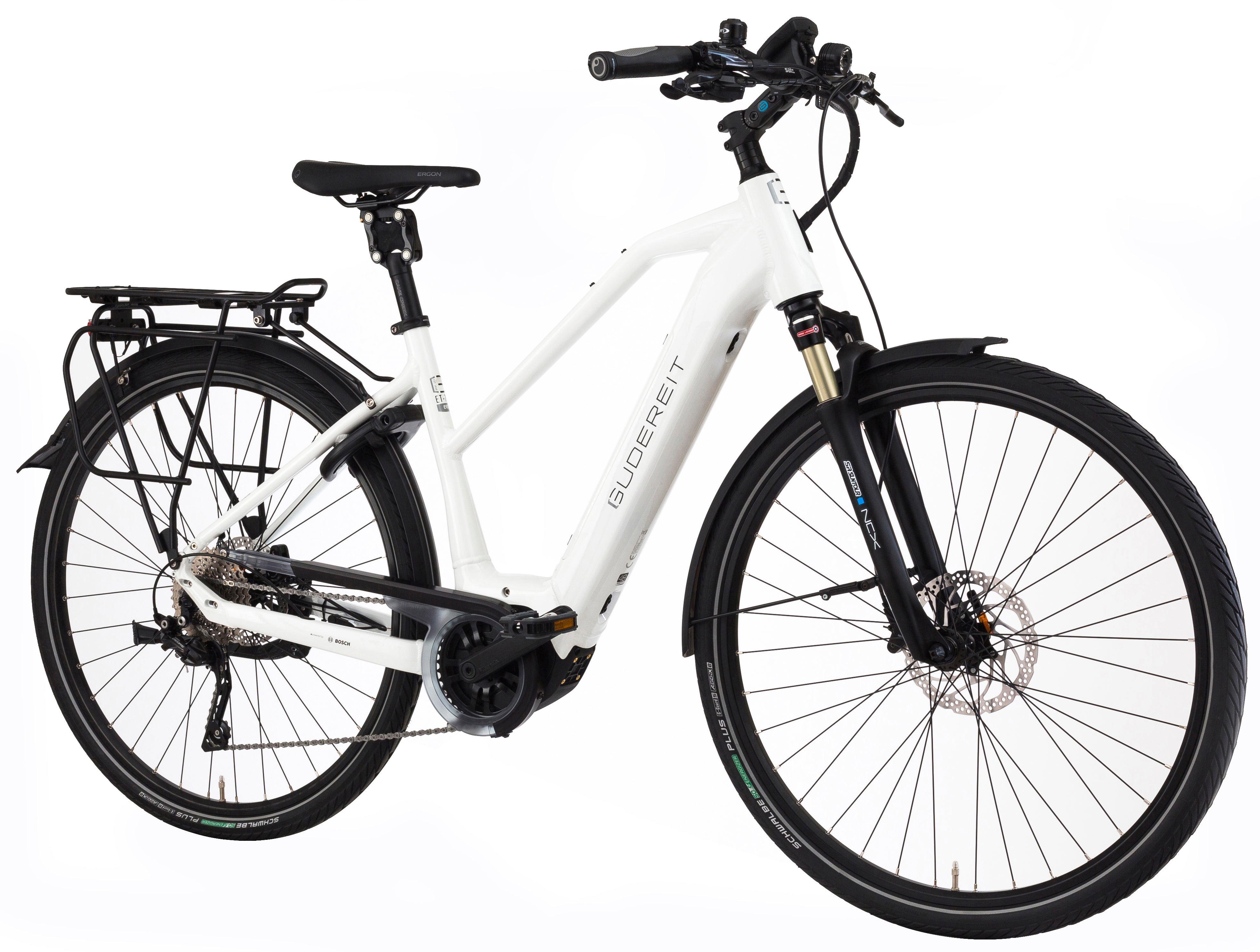 Gudereit ET-7.5 evo TR elcykel 500Wh 55cm/L matsort!