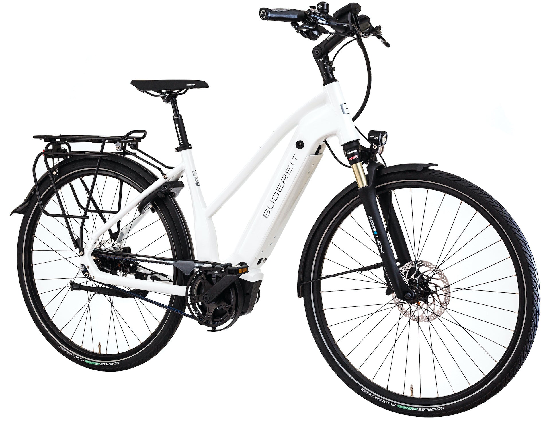 Gudereit ET-10 evo Basic TR 500Wh Gates remtræk elcykel