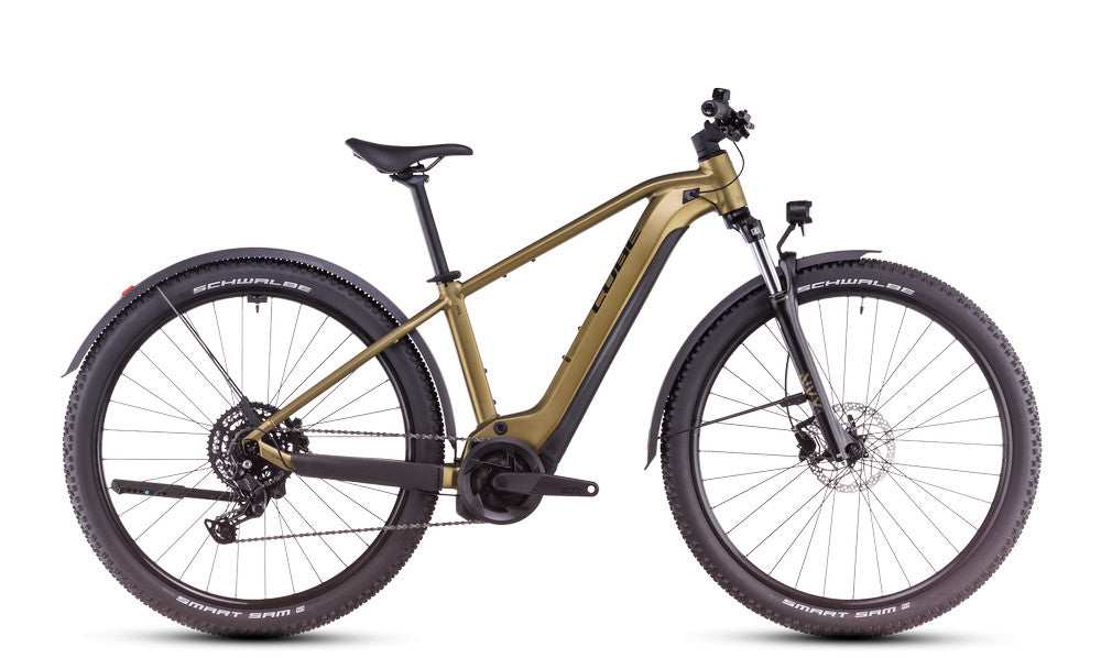 Cube Reaction Hybrid Performance 500Wh Allroad goldenlime´n´black