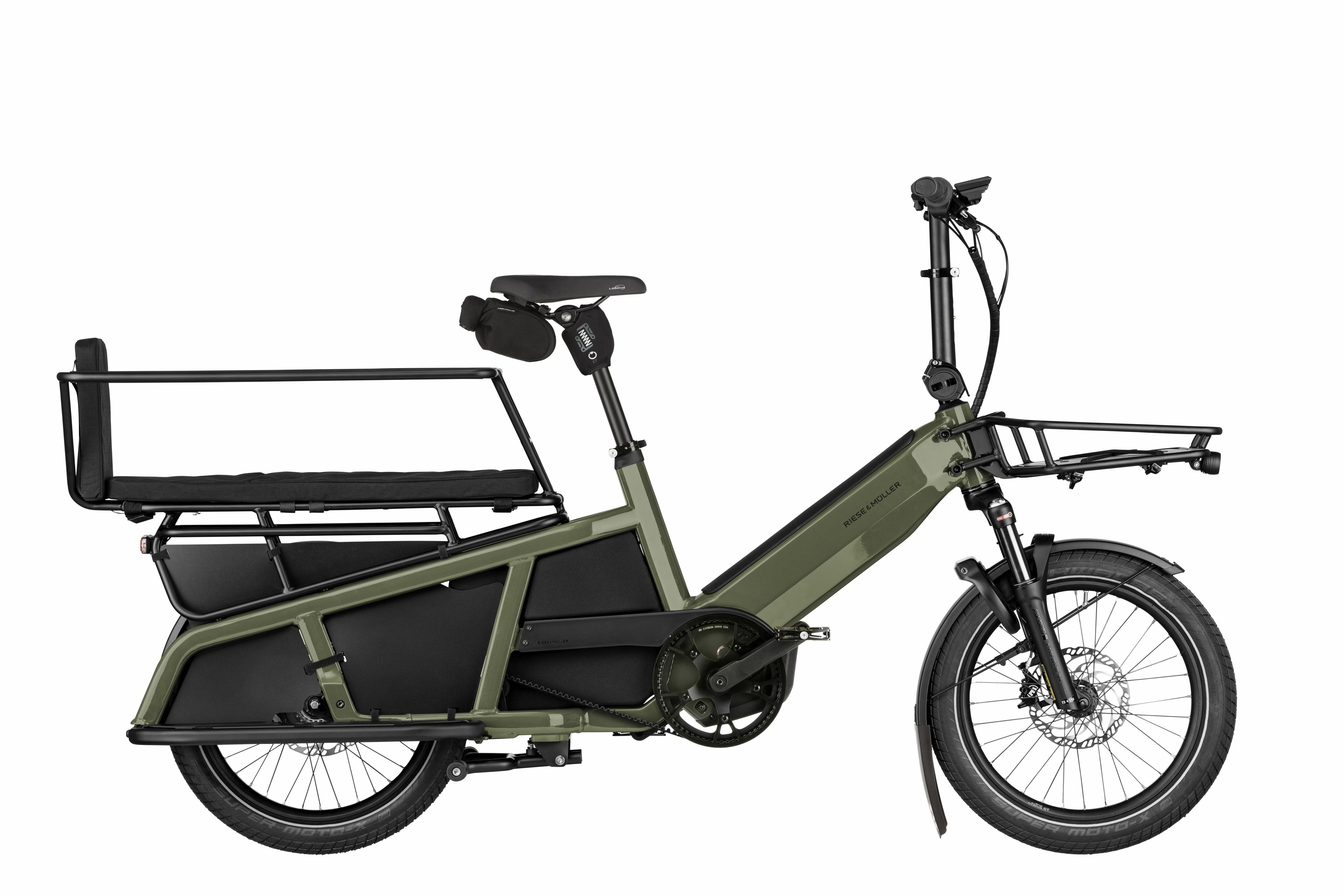 Riese & Müller Multitinker2 vario Cargo front Family kit RX [Står klar i butikken]