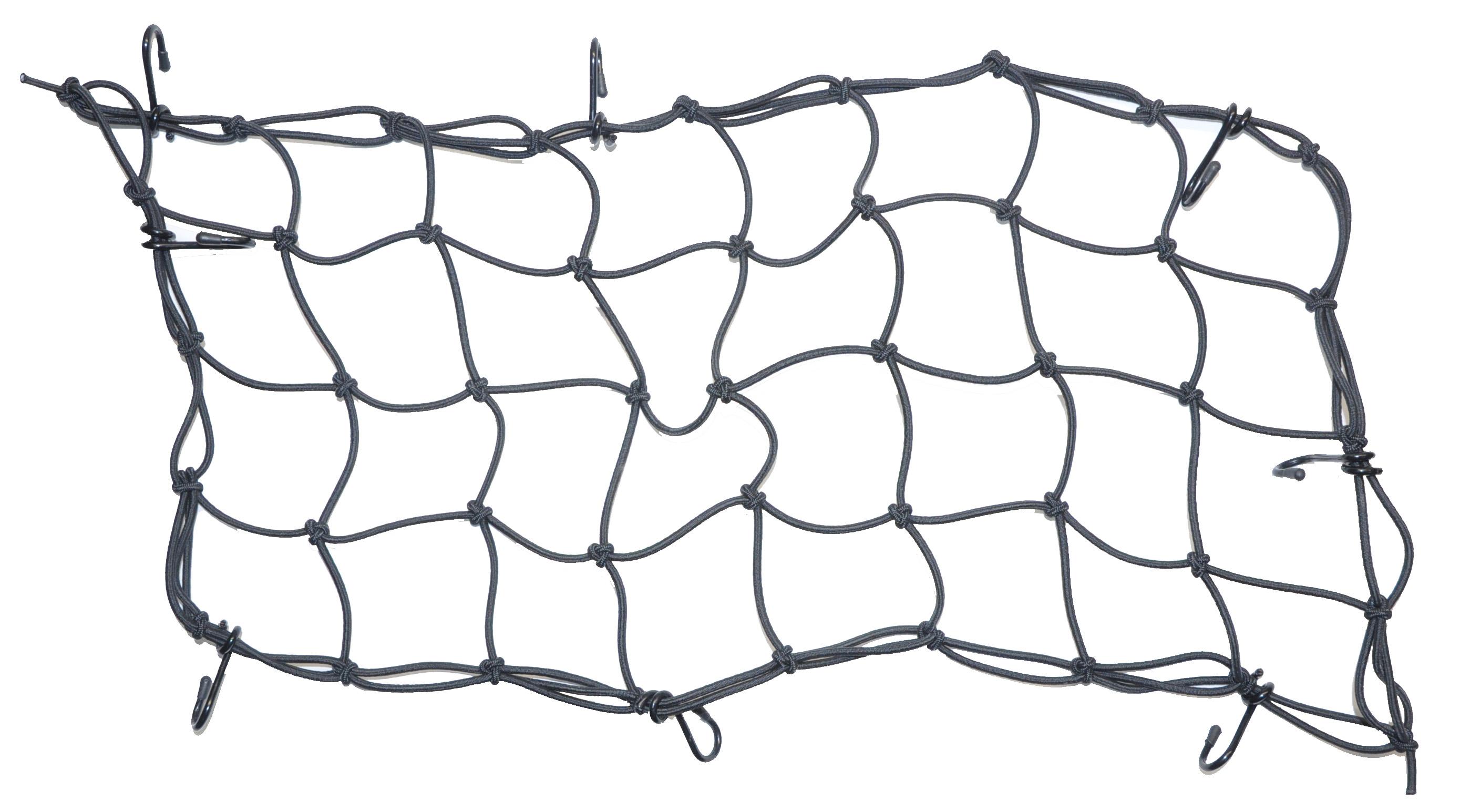 Sikkerhedsnet til kurv 25x50cm med kroge