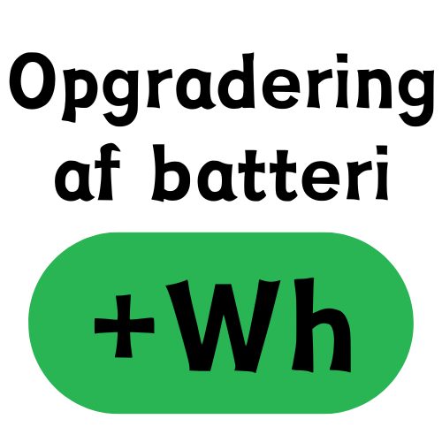 400Wh->500Wh - eCykler a/s 