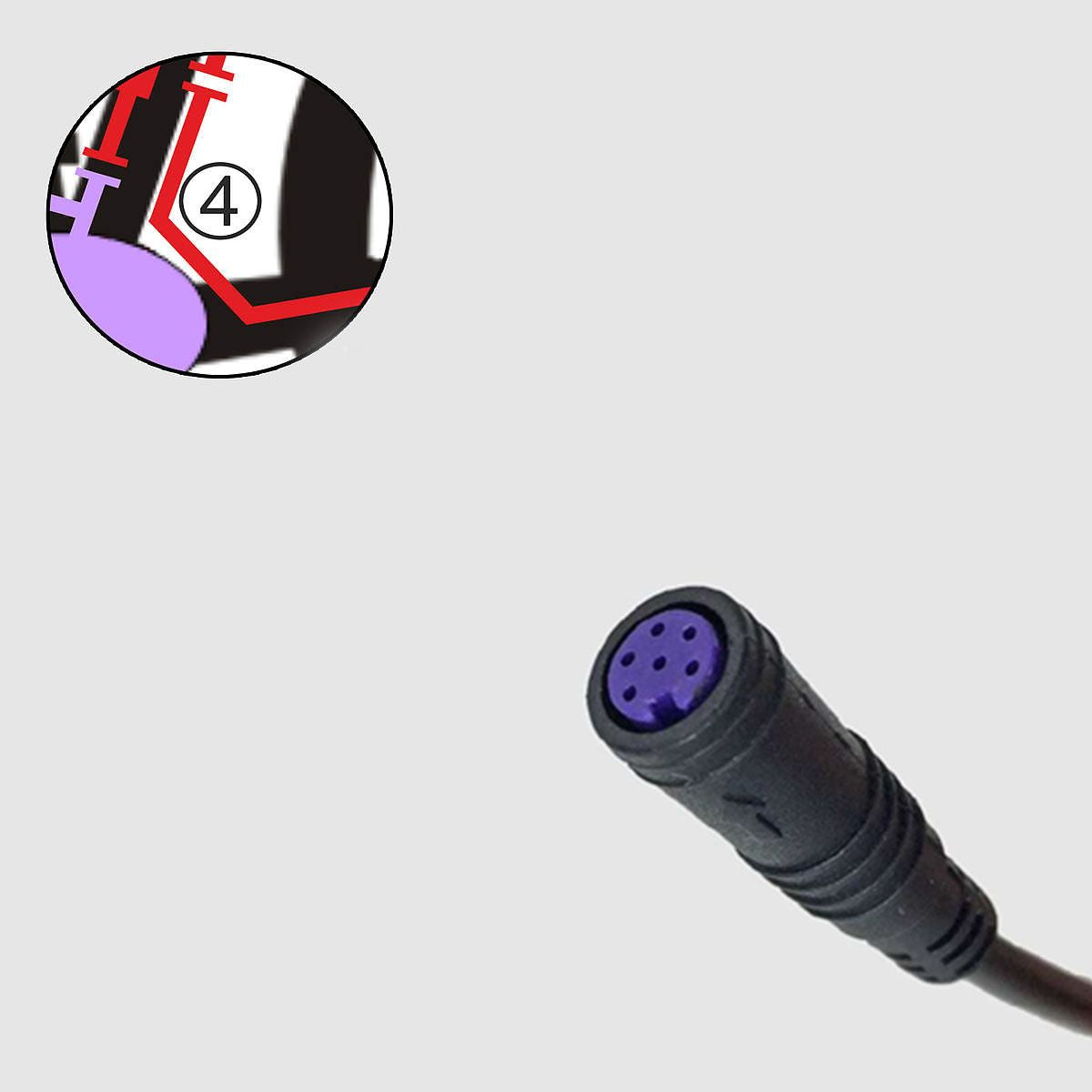 Rohloff E-14 Cable, 1000 mm DC/DC-Can Converter to Shifter Unit